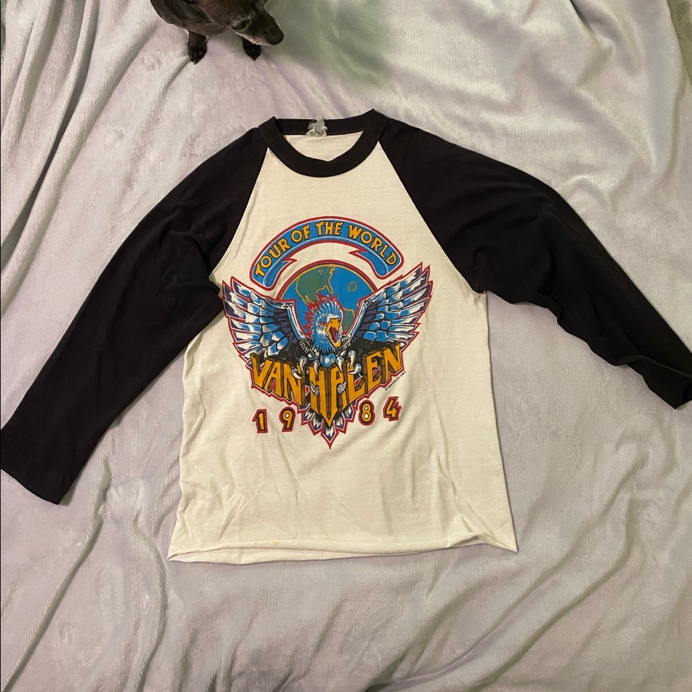 VINTAGE Van Halen 1984 Tour of the World